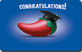 congratulations pepper with cap