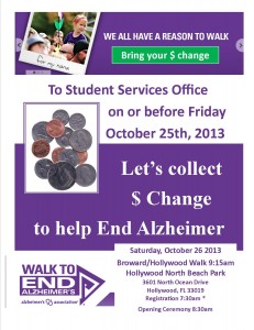 Walk to End Alzheimer's Flyer