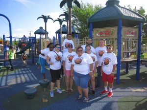 cystic fibrosis walk FNU playground
