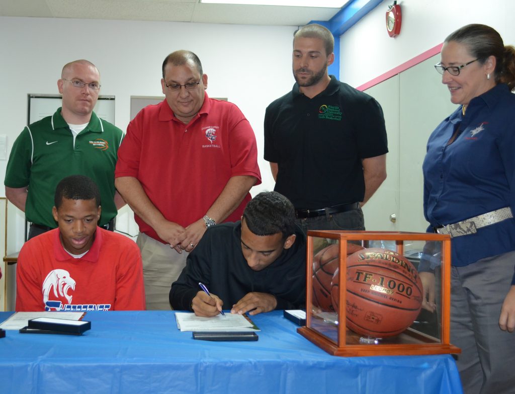 FNU Signs Champagnat Players