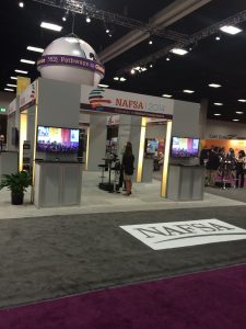 NAFSA booth