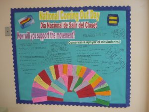 National coming out day posterboard FNU