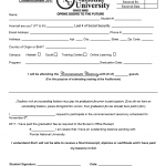 Cap and Gown Request Form for Commencement Ceremonies