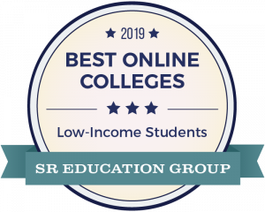 Best College for Online Programs Badge