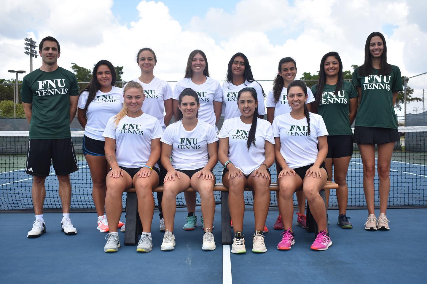 FNU Women's tennis team picture 