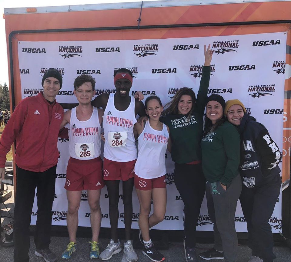 Cross Country team at Nationals