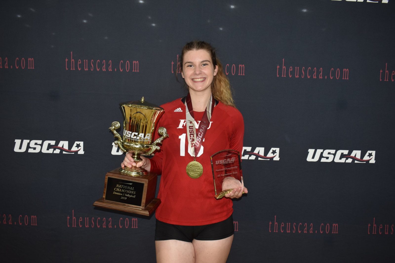 Maya Krapf Volleyball player with the awards received