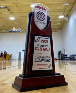 Continental Athletic Conference (CAC) Women's Volleyball trophy 