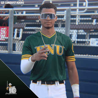 FNU baseball player Adrian Roman