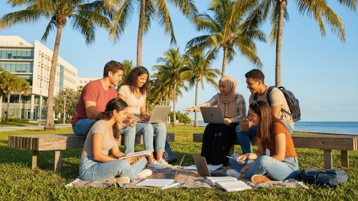 International Students Studying in Miami