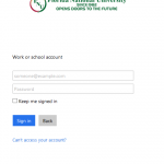 Picture of Student Email Login