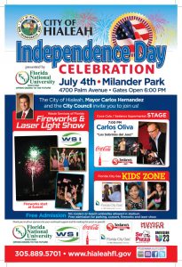 FNU Celebrates the 4th of July at Milander Park