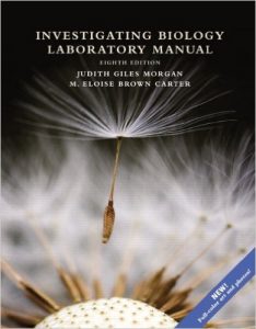 Investigating Biology Laboratory Manual Textbook