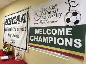 USCAA National Championship Mens Soccer Florida National University Champions