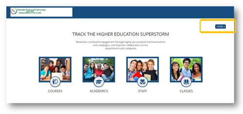 FNU Student Portal Homepage
