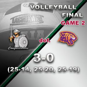 Volleyball Results Graphic - 3/8/21