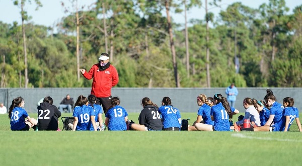Community Outreach at girls soccer camp on January 16th, 2022_sm