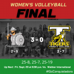 FNU Volleyball Final Results Graphic (09-16-22)
