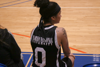 FNU women's basketball guard Kathyann Frese-Castillo.