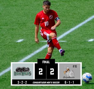 FNU settles for draw versus the Nighthawks graphic.