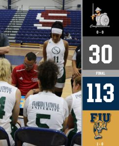 Panthers pounce, defeat FNU 113-30 graphic.