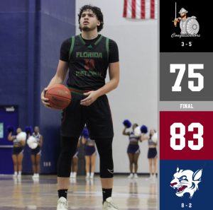 Foul troubles push Bobcats to 83-75 victory over FNU graphic.