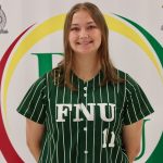 FNU softball player Brylea Rusler.