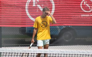 FNU tennis player Matteo Ruscassier.