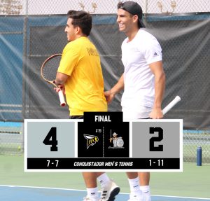 Bees sting: Conquistadors fall 4-2 to SCAD graphic.
