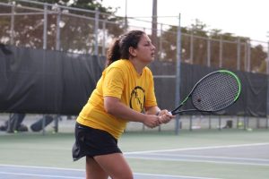 FNU tennis player Chiara Fiorenza.