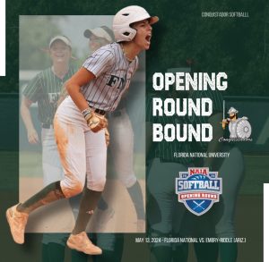 Softball heads to Oregon for NAIA Opening Round graphic.